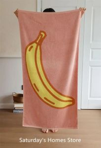 Cute Fruit Banana Pure Cotton Towels Soft Face Kids Towel Bath Absorbent Household Towels2026