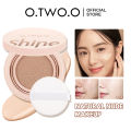 【BUY 1 TAKE 2】O.TWO.O Air Cushion BB Cream Waterproof Foundation Long-lasting Brighten 3 Colors Cosmetics + Pinkflash Blush + Brush [24H Shipping] [Free Shipping]. 