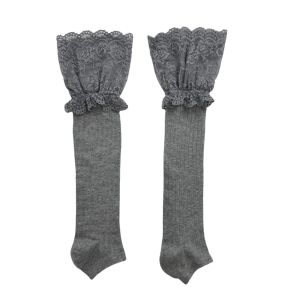 YTM Cotton Over Knee Stockings Japanese Style Lolita JK Calf Socks Sweet Breathable Lace Boot Thigh Sock Hot Girl