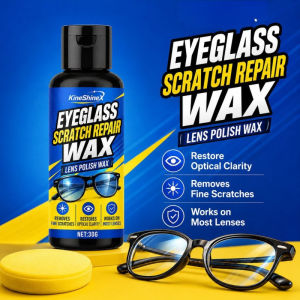 ✨ Glasses Scratch Repair Cream/Multifunctional/Quick Fix/Easy Application/For Plastic & Glass Lenses/Home & Travel Use/Anti-fog/Anti-scratch/Long-lasting Effect/Glasses Scratch Repair Cream