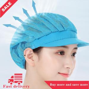 [COD] Đầu bếp Hat chống bụi hội thảo phục vụ hat nhà máy thực phẩm làm việc hat căng tin làm việc hat
