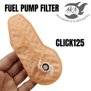 LTC Fuel Pump Filter for Honda Click125 I/XRM125 FI - Orange mesh filter with white connector - Fits Click125 models