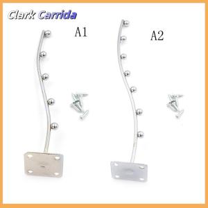 [Clark Carrida] Giá treo đồ kiểu thác nước vẫy gắn tường mới Móc trưng bày quần áo 7 hạt