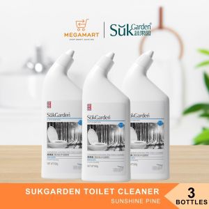 [MegaMart.sg] SukGarden Sunshine Pine Toilet Cleaner 500G (Pack of 3)