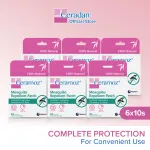 [Bundle of 6] Ceramoz® Mosquito Repellent Patch (10s) (100% Natural| With Cyclized Eucalyptus Citriodora Oil)