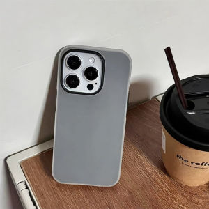 Jelly Shell Candy Solid Color 2 in1 Case For iPhone 17 17Air 16 15 Pro Max 14 Plus 11 12 13 iPhoneX Xs Max XR 11Pro 11Pro Max 6 6s Plus 7 8 Plus SE 2020 7P 8P Double-Layer Jelly Clean Phone Case XingQiu