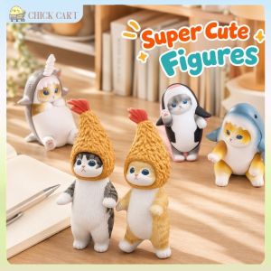 Mini Figure Blind Box Cat Toy Kawaii Desktop Decor Collectible Gift Home Display