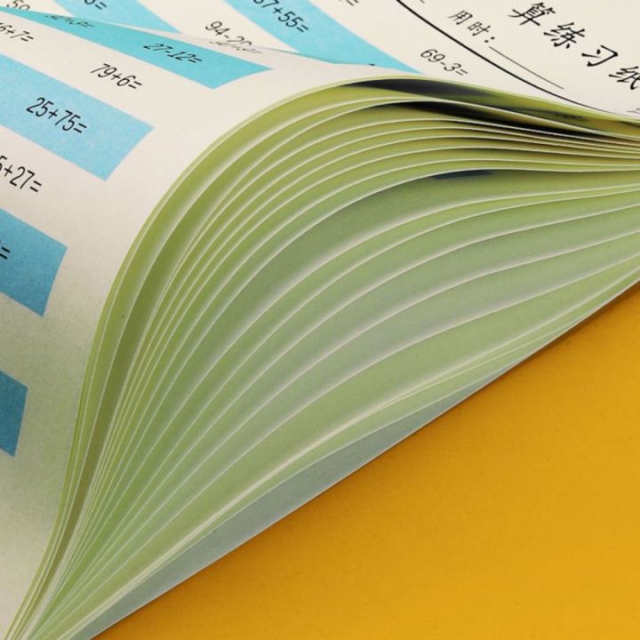 Calculation Book TEA7146 Students Kindergarten Addition Subtraction Handwritten Learning ...