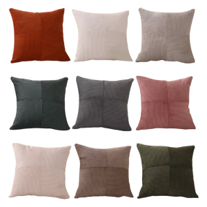 Cozys Corduroy Cushions Cover Pillowcase Invisible Zippers Perfect for Adding Comfort &Style to Any Living Space