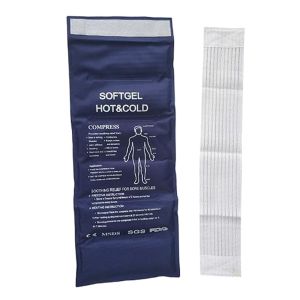 Ardour Wearable Ice Pack Cold Hot Compress Reusable for Injury Sports Back Knee Pain Gel Pack Muscle Strain Sprain Rehabilitation