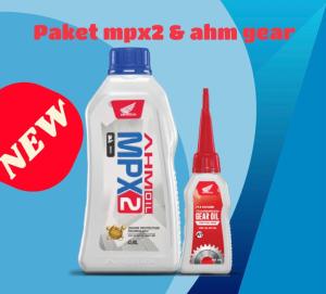 Paket MPX Dua 800ML dan AHM Gear 120ML