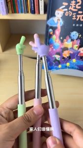 👉 Teachers Day Extendable Hand Pointer Pen Cute Finger Pointer Stick Teacher Classroom Presentation Telescopic Pointer Cheap Teacher Day Gifts l Tuition Class Lesson Presentation Birthday party Goodie Bag Gift Filler Carnival Event Children Day Gifts