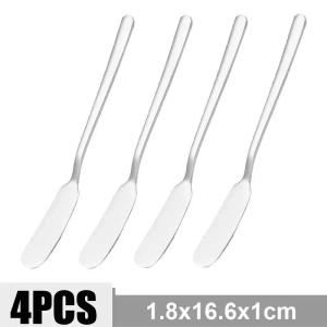 Long Handle Stainless Steel Butter KnifeCheese Bread Jam Cutter Multifunctional Western Food Tableware Kitchen Gadgets