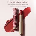 ZEESEA Lipstick Matte Pinellia Flower Lip Makeup Gift Box Moisturizing Silky Lip Gloss Liptint High Pigmentation. 