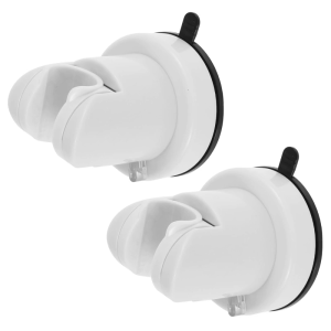 Adjustable Shower Arm Mount Not Tool Installation Bathroom Wall Brackets Suction Cup Stand for Standard Showerheads