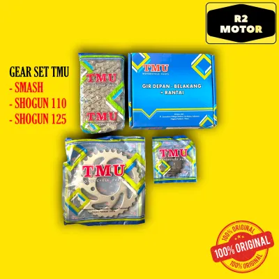 GEAR GER GIR SET TMU SMASH SHOGUN 110 125 OLD NEW MURAH KUAT