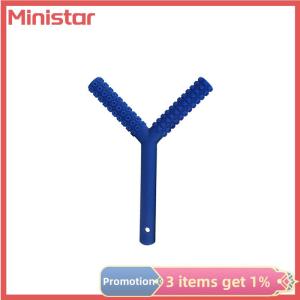 Ministar Kids Chewing Tube Y-Shape Chewy Teether Baby Oral Motor Chew Tools Tuxtured Auti