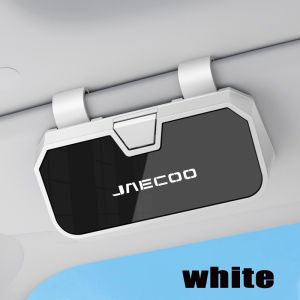 ZLWR jaecoo 5 EV / j6 /j7 กล่องแว่นตามัลติฟังก์ชั่นในรถยนต์ วัสดุ ABS ทนต่อการตกและทนทาน กล่องเก็บของ อุปกรณ์ตกแต่งภายในรถยนต์