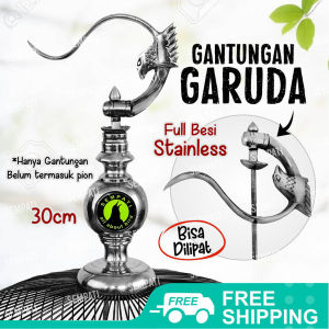 SEMPATI Gantungan Lipat Motif Garuda Tutup Oli Alumunium Sangkar Kandang Burung Murai Lovebird Kotak Pleci GTGARUDA