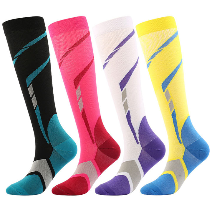 Sports Compression Socks Long Running Socks Stretch Leg Protection