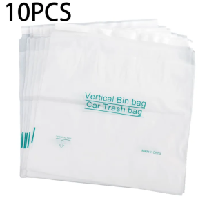 [Pphha] 30 túi đựng rác họa tiết capibara dễ thương túi rác xe hơi dùng một lần ghế ngồi Di động Túi lưu trữ làm sạch tự dính sau