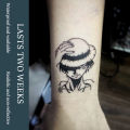 🌸Anime Cartoon Tattoo Sticker One Piece Mũ rơm Luffy Hình xăm lâu dài không thấm nước YINSAF🌸. 