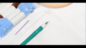 Knitting Embroidery Pen DIY Threader Tool Adjustable Punch Needle Threader Weaving Felting Craft