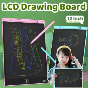 BERMA BABY 12 Inch LCD Writing Tablet Portable Digital Drawing Pad with Pen Kids Learning Toy