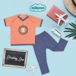 CuddleMe Mikumo Baju Setelan Anak 1 - 2 tahun Baju Tidur Cuddle me