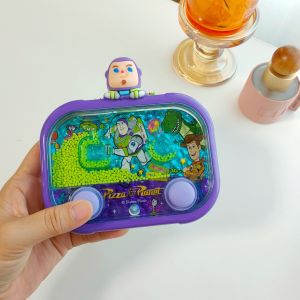 Toy Story Buzz Lightyear Double Button Water Magic Bead Ring Game Console Boys Girls Kindergarten Toys