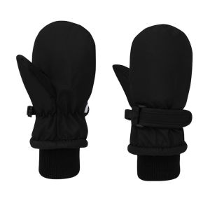 MEEU Waterproof Children Ski Gloves Windproof Thickened Warm Mittens Fashion Non-slip Kids Winter Gloves Outdoor