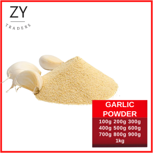 Garlic Powder Pure 100% Tepung Bawang Putih Halal Tulen 100g 200g 300g 400g 500g 600g 700g 800g 900g 1kg