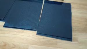 400mm x 200mm sợi carbon thực tấm bảng điều khiển 0.5mm 1mm 1.5mm 2mm 3mm 4mm 5mm Độ dày vật liệu độ cứng Composite cho RC