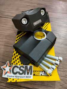Peninggi Stang - Raiser Dudukan Peninggi Stang Motor Sport universal - Stang Biasa Dan Stang Fatbar - Vixion Byson CB150R Xabre Xride dll
