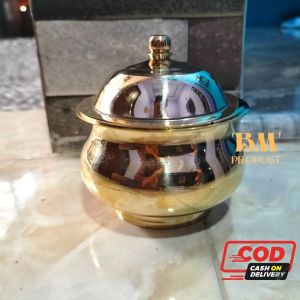 Hiolo Kuningan P1T Diameter 9cm 1 pcs Hiolo Dupa Bokor Tempat Bakar Dupa