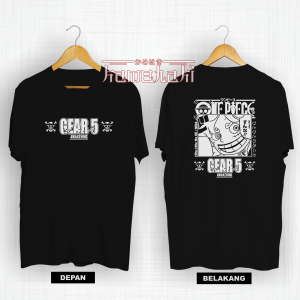 Kaos Anime LUFFY GEAR 5 db / Kaos LUFFY AWAKENING HITO HITO NO MI NIKA / Kaos Onepiece / baju Distro Jepang Pria Wanita / Kaos Oversize KAMEHAKI