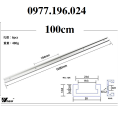 Thanh ray trượt nhôm WNEW làm bàn cưa và thanh trượt 20cm. 