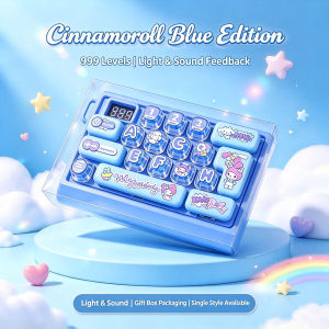 999 Level Quick-Push Unzip Keyboard Keychain Stress Relief Game Challenge Fidget Educational Toy Mainan Kanak-Kanak