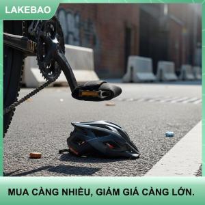 【LAKEBAO】 2pcs Neoprene bàn đạp bảo vệ bao gồm cho xe đạp không thấm nước chống bụi lá chắn cho hàng ngày đi xe đạp thiết bị đi lại
