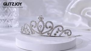 Tiaras for Women 12PCS Sparkly Rhinestone Princess Crown Headband Cute Small Tiara for Women Crown Headbands Set for Birthday Party Costume Wedding Halloween