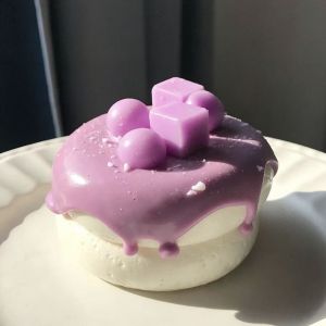 ZGNAY STUDIO Bánh dễ thương Đồ chơi bóp Soufflé Phô mai sô cô la Thiết kế mô phỏng Đồ chơi hồi phục chậm Mới Đầu ngón tay mềm mại Đồ chơi bóp hình bánh sô cô la Quà tặng cho trẻ em