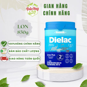 Sữa bột Vinamilk Dielac Growplus xanh 2+ sữa non 850g (Mới)