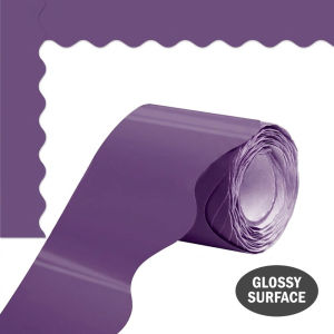 AKIRO HOME Malaysia 10m Wave Border Stickers Classroom Decoration Billboard Blackboard School Teacher Bulletin Board Wall Decor Non Adhesive Glossy Matte Hiasan Kelas Tampal Dinding Sekolah Tadika Kraf 教室公报栏波浪边框板报黑板贴纸