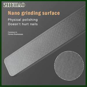 ZHUHAO 1PC chuyên nghiệp Nano Nail đệm bền tập tin Shiner móng tay tập tin móng tay