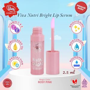 Viva Nutri Bright Lip Serum - Magic Color Serum Bibir