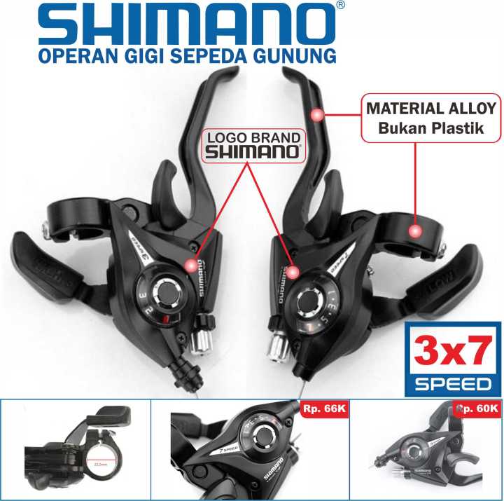 Shimano Altus Mtb Shifter Speed Jual Shifter Kanan Speed Shimano