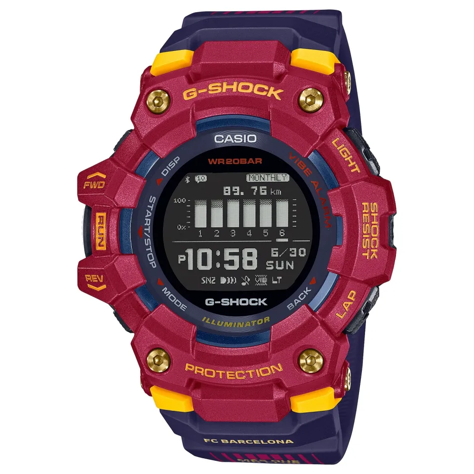 OFFICIAL WARRANTY) Casio G-Shock GBD-100BAR-4 Matchday FC