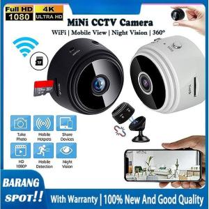 Wireless CCTV Mini | CCTV Mini Camera WIFI HD 1080P IP Bisa Sambung Ke HP Pantau Jarak Jauh TERMURAH | Camera Mini Camera Smart Network Camera CCTV SPY | CCTV Mini Pengintai bisa connect ke HP Jangkauan Jarak Jauh ORIGINAL