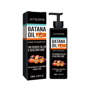 Jaysuing Batana Oil Shampoo Thickening And Thickening Hair Cleansing The Scalp Strengthening Hair