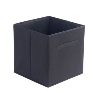 LETOY Non Woven Fabric Cube Storage Box without Lid Large Capacity Square Storage Box Simple Foldable Underwear Storage Box Home